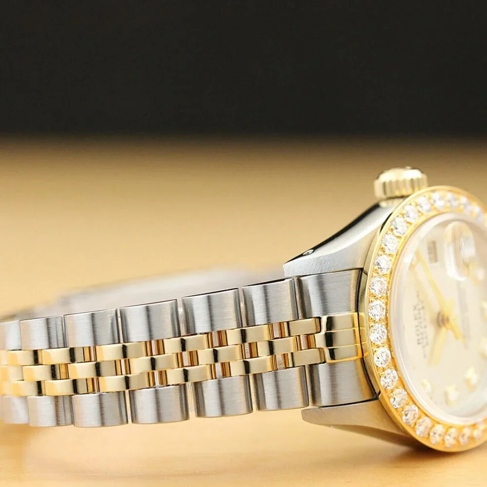 Sale! Rolex Datejust 1CT+ Diamond Bezel! Mint condition